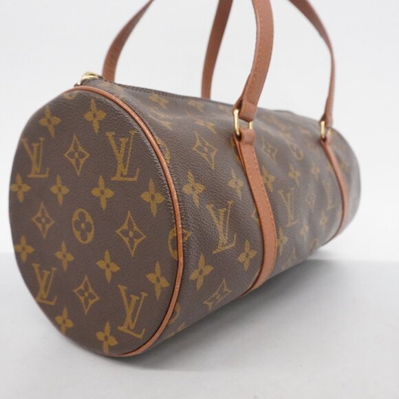 LOUIS VUITTON Authentic Brown Monogram Papillon 30 Bag - Picture 2 of 10